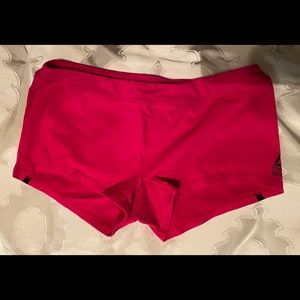 EUC Reebok CrossFit Booty Shorts, Large, Hot Pink